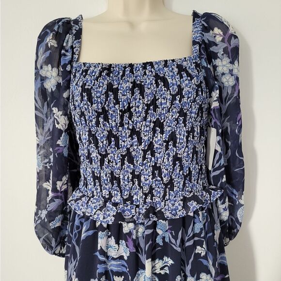 Taylor Chiffon Floral Print Maxi Dress NWOT - Picture 5 of 8